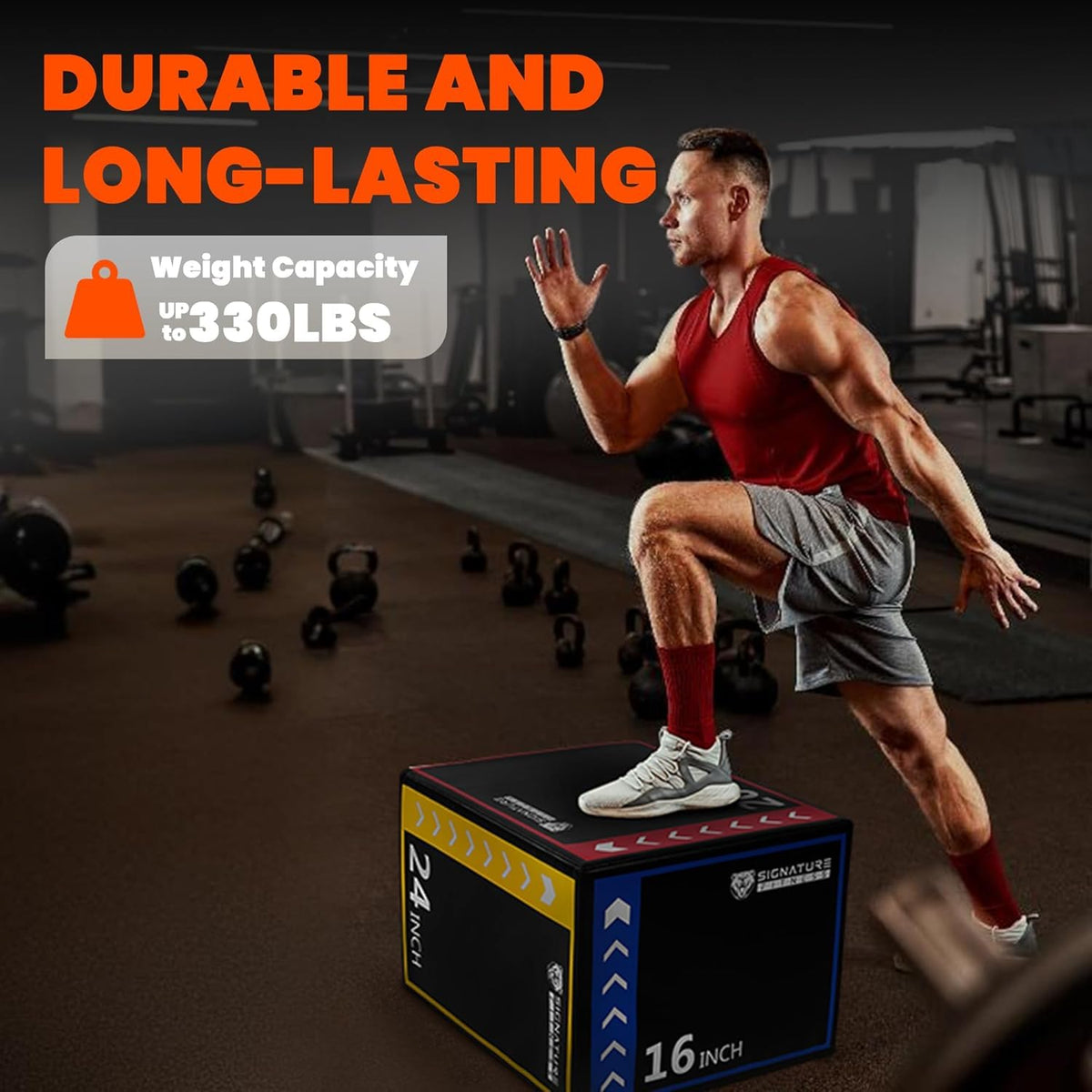 3-in-1 Foam Plyo Box Y373