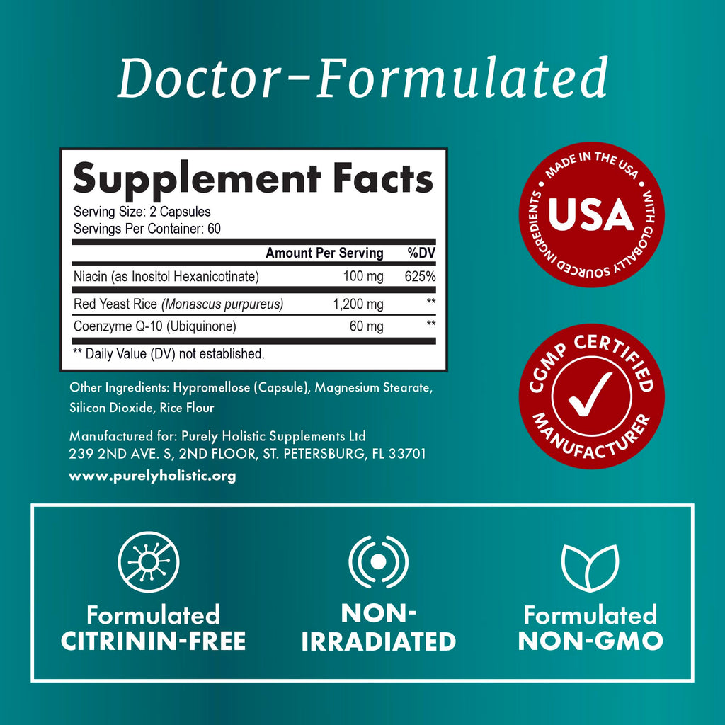 Red Yeast Rice with CoQ10 Supplement J94189