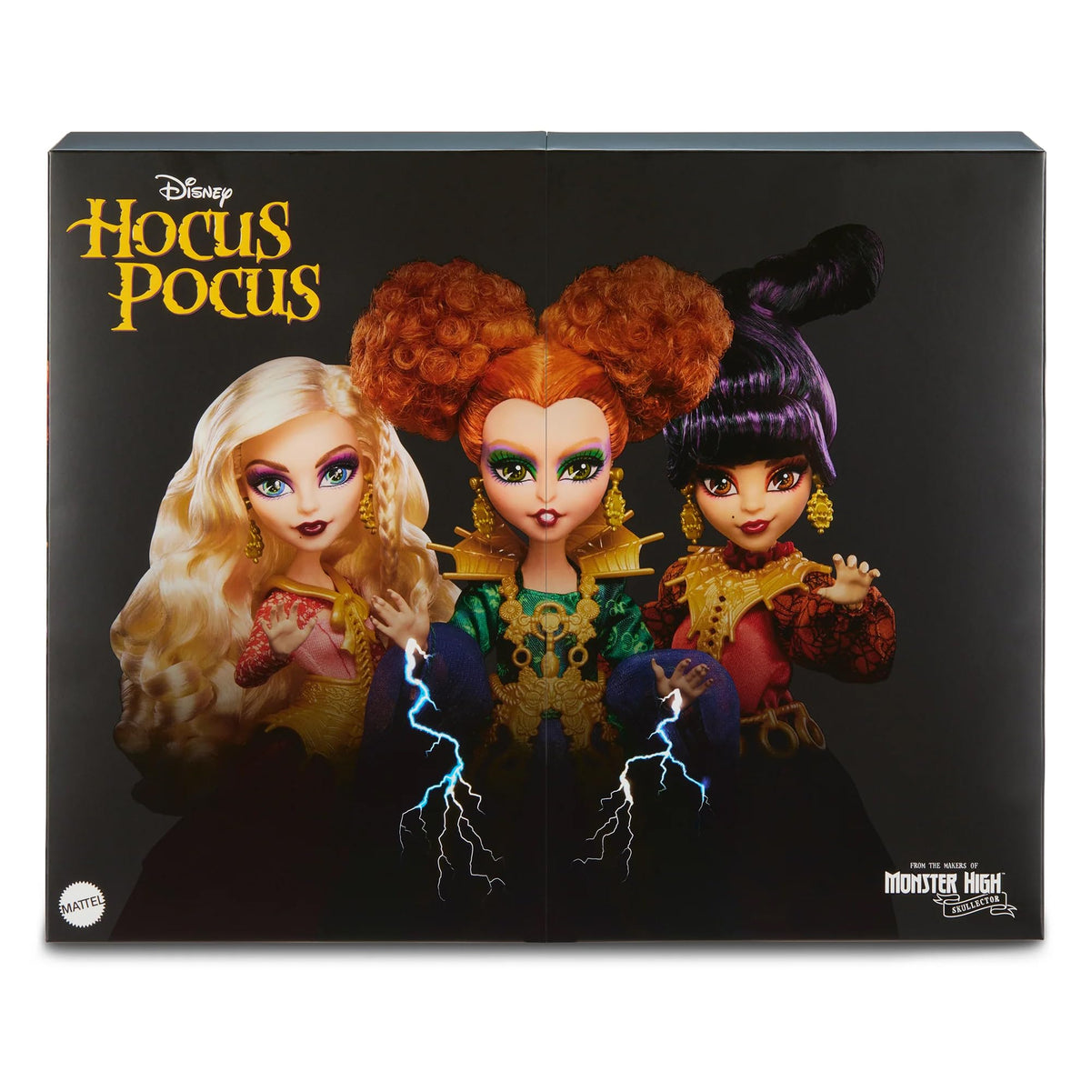 Dolls Set with Articulated Figures, Witchy Dresses, and Accessories N698