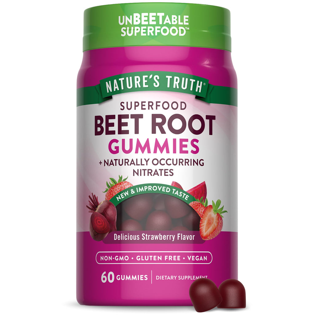 Beet Root Gummies 60 Count W4552