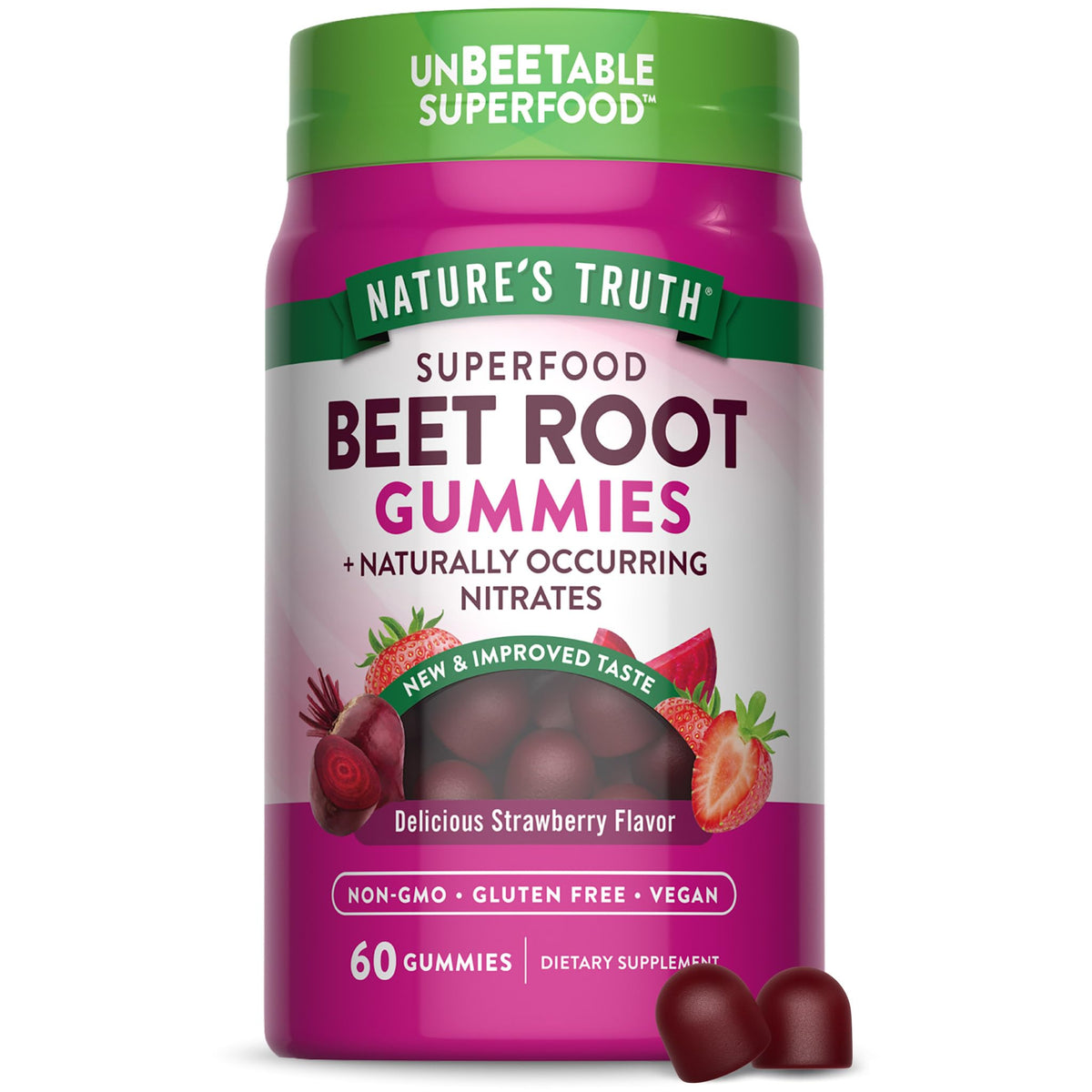 Beet Root Gummies 60 Count W4552