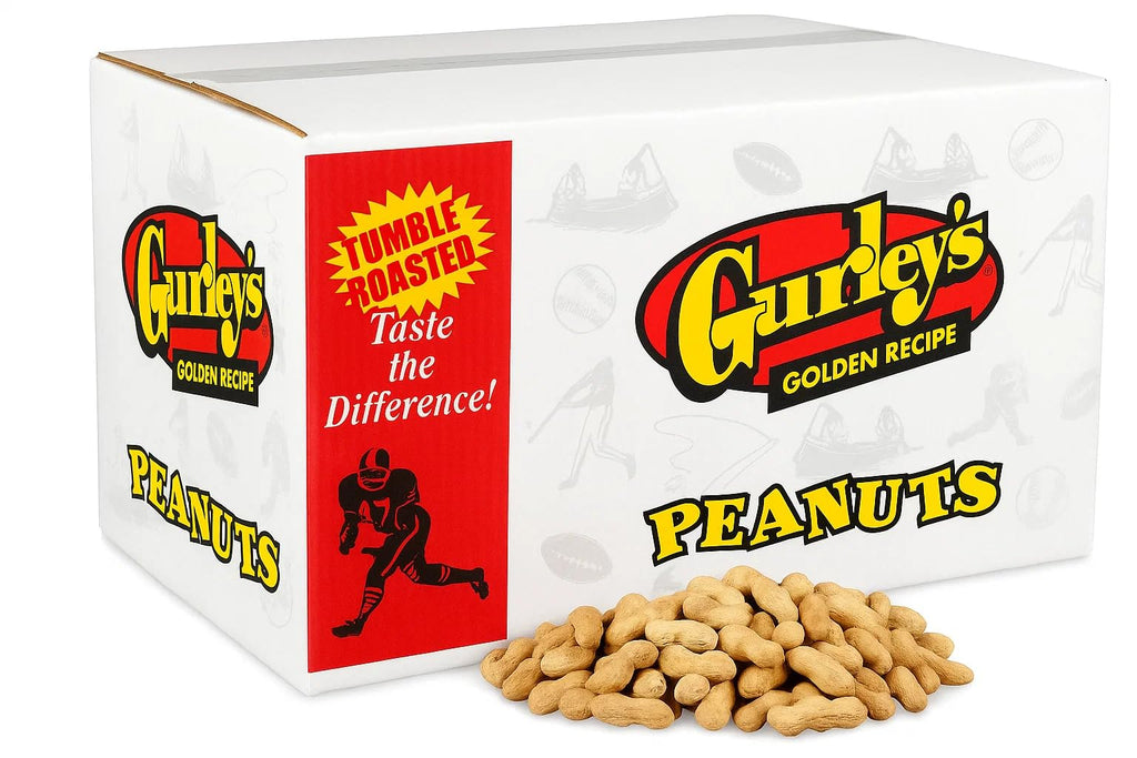 Fire Roasted In-Shell Peanuts 25 lb Box W6530