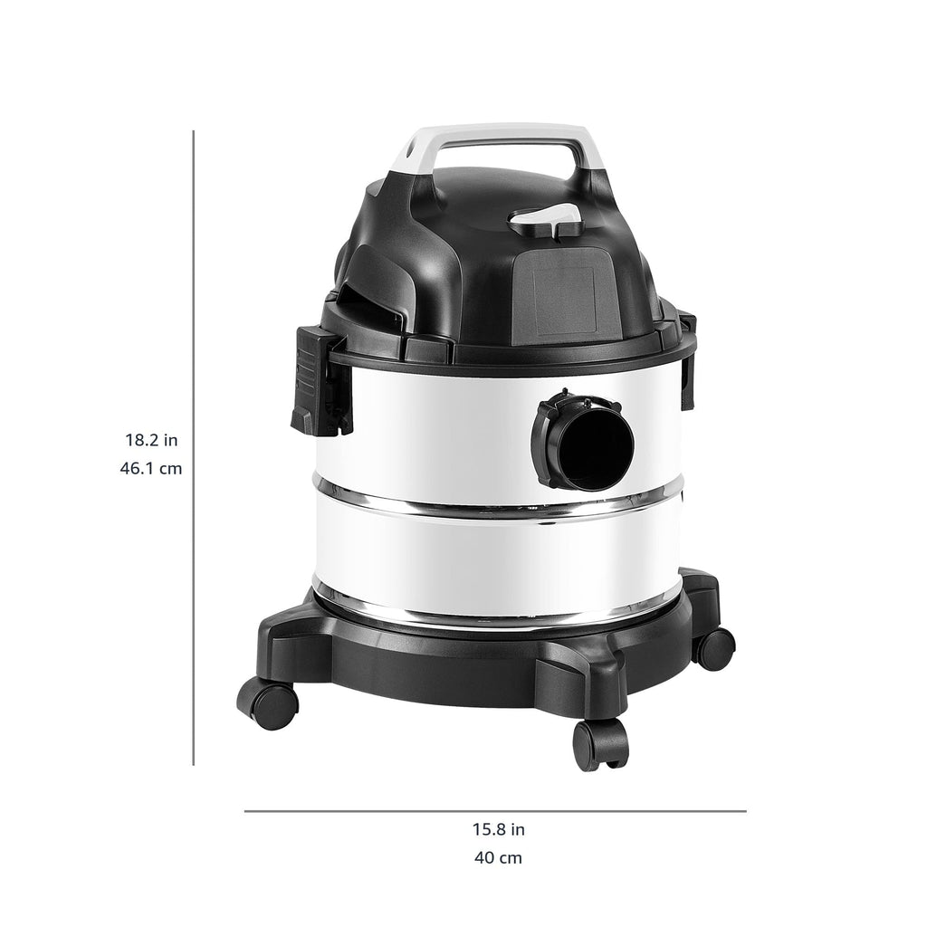 Wet Dry Shop Vacuum Cleaner 4 Gallon Stainless Steel X862