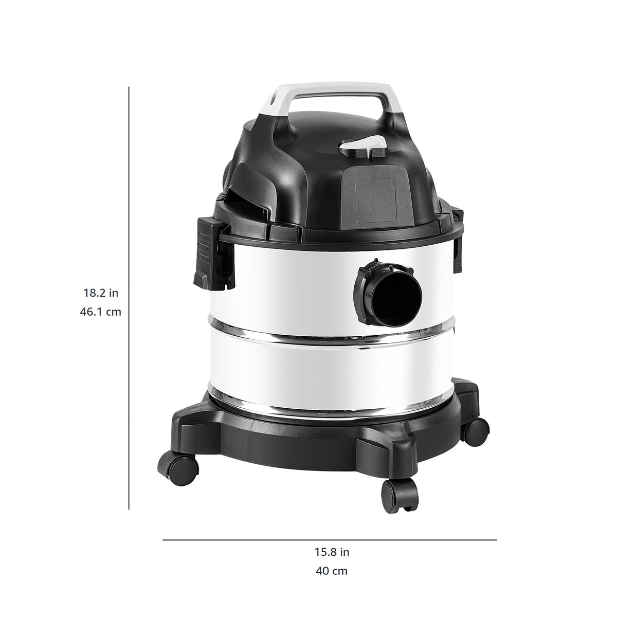 Wet Dry Shop Vacuum Cleaner 4 Gallon Stainless Steel X862
