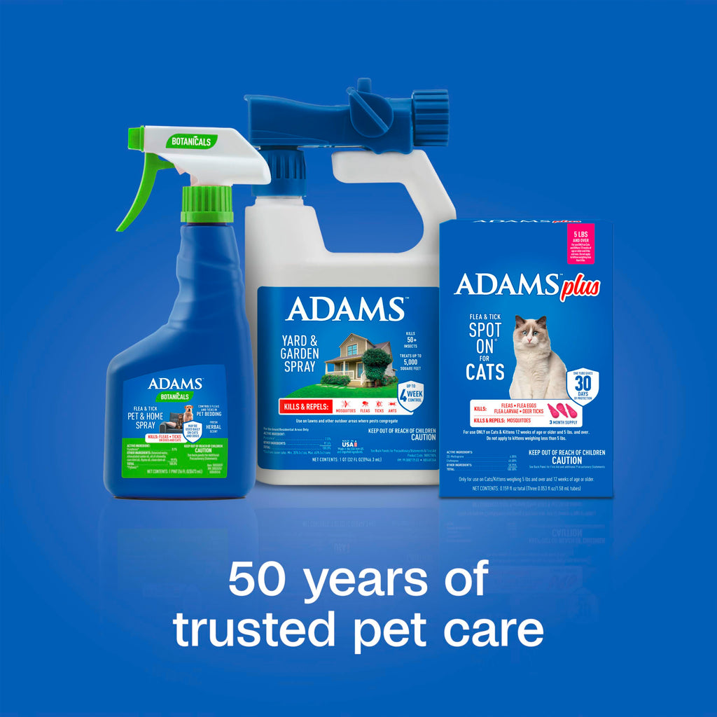 Flea and Tick Prevention Spot On for Cats 3 Pack O810130