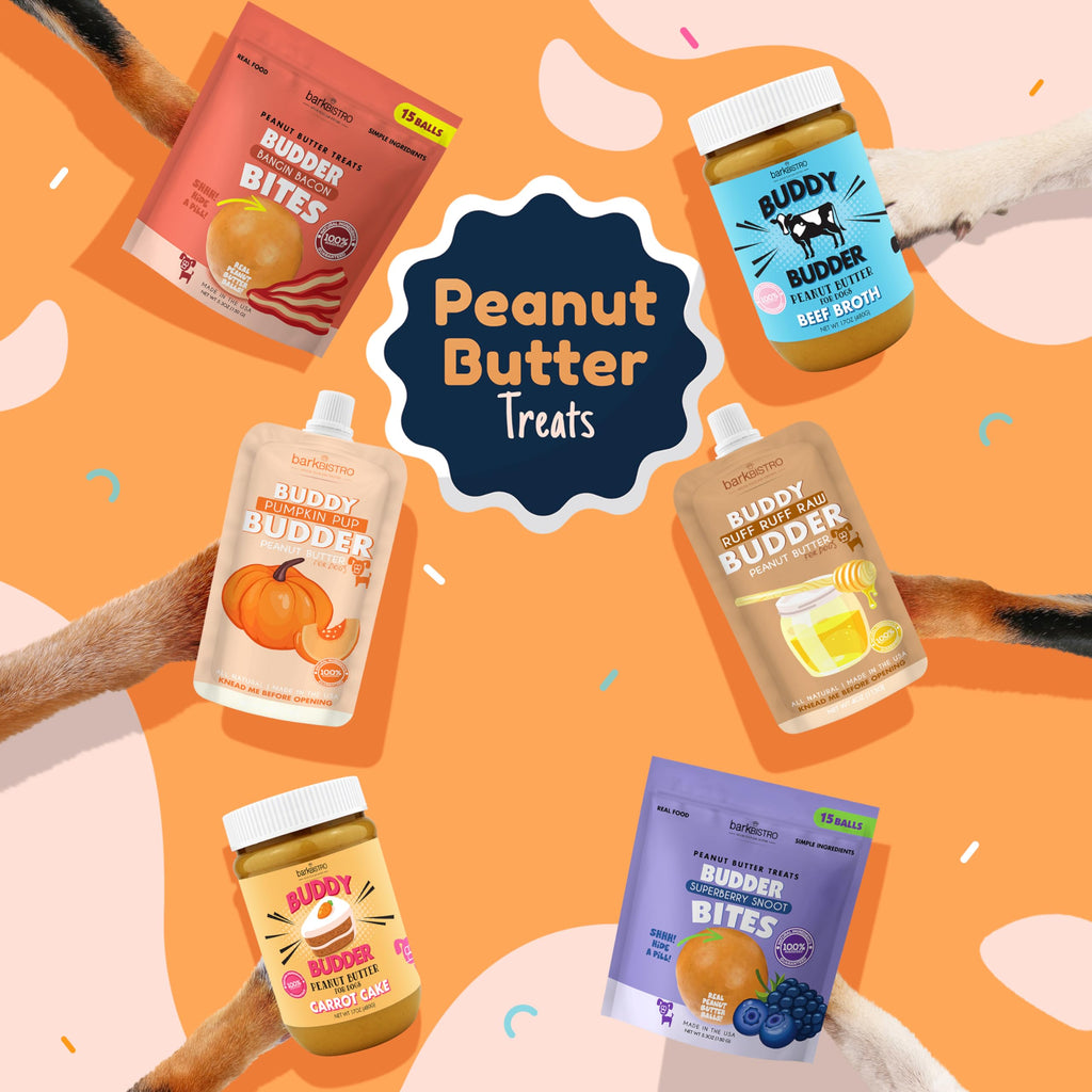 Peanut Butter for Dogs 3 Pack 4oz Squeeze Packs Q7724