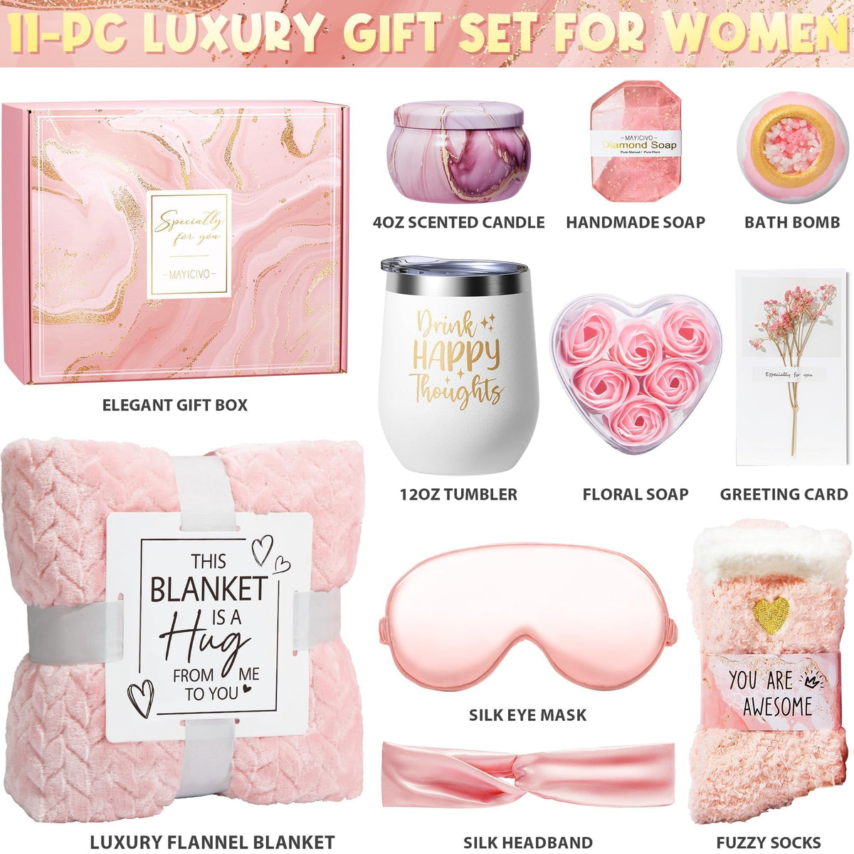 Spa Baskets Self Care Package Z572