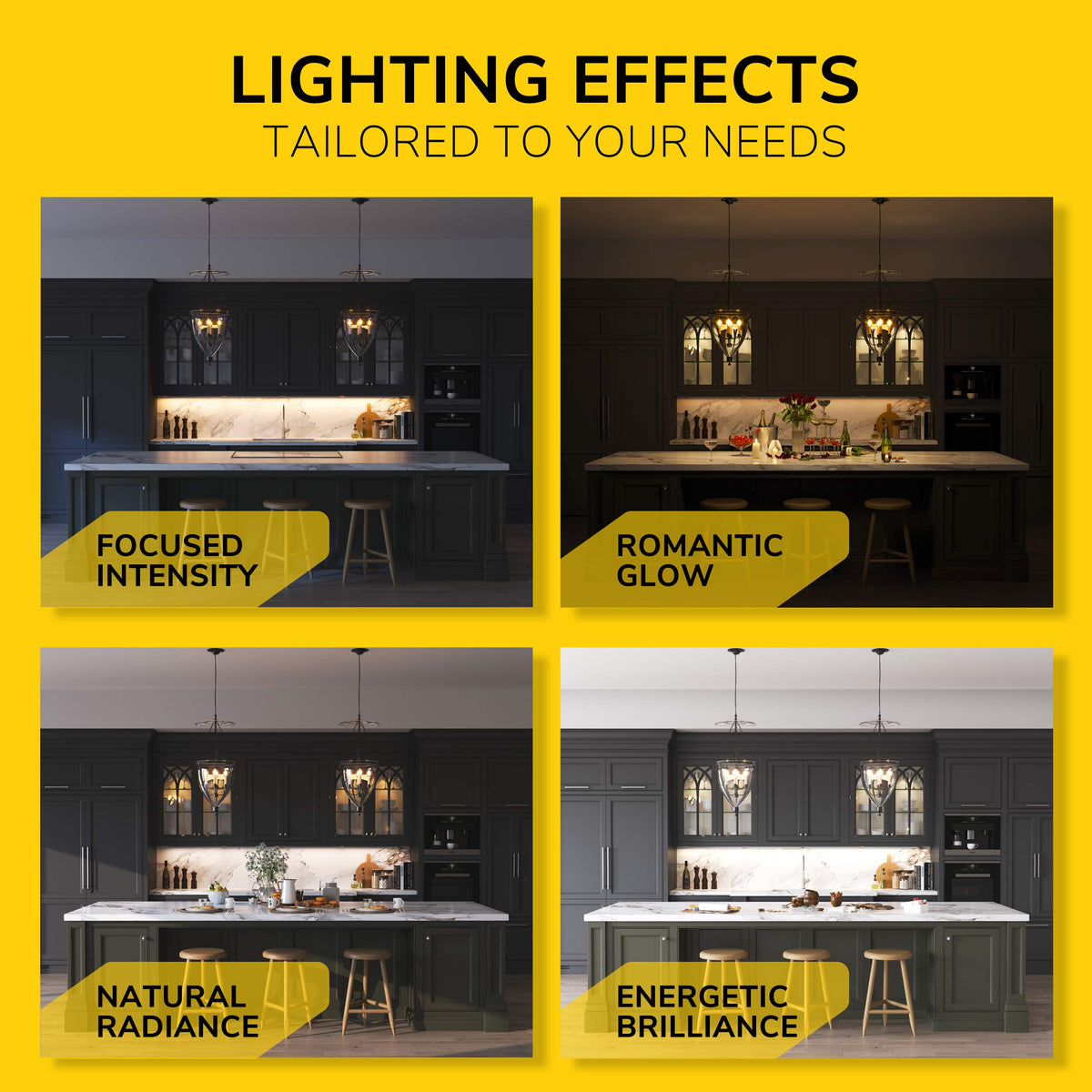 24-Inch Linkable 3CCT LED Under Cabinet Light C4560