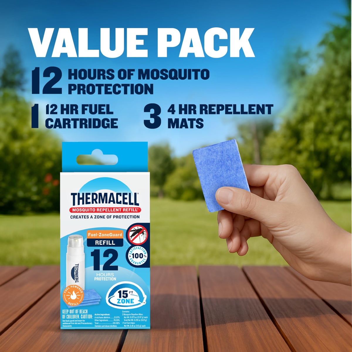 Fuel Powered Mosquito Repellent Refills N7588