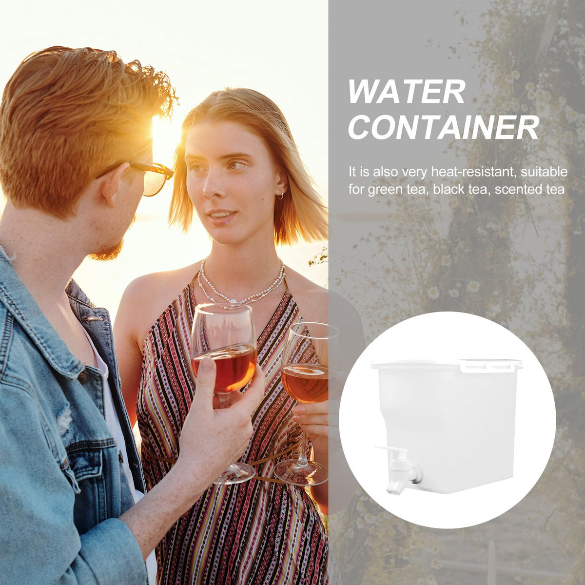 Water Jug with Faucet Q312743