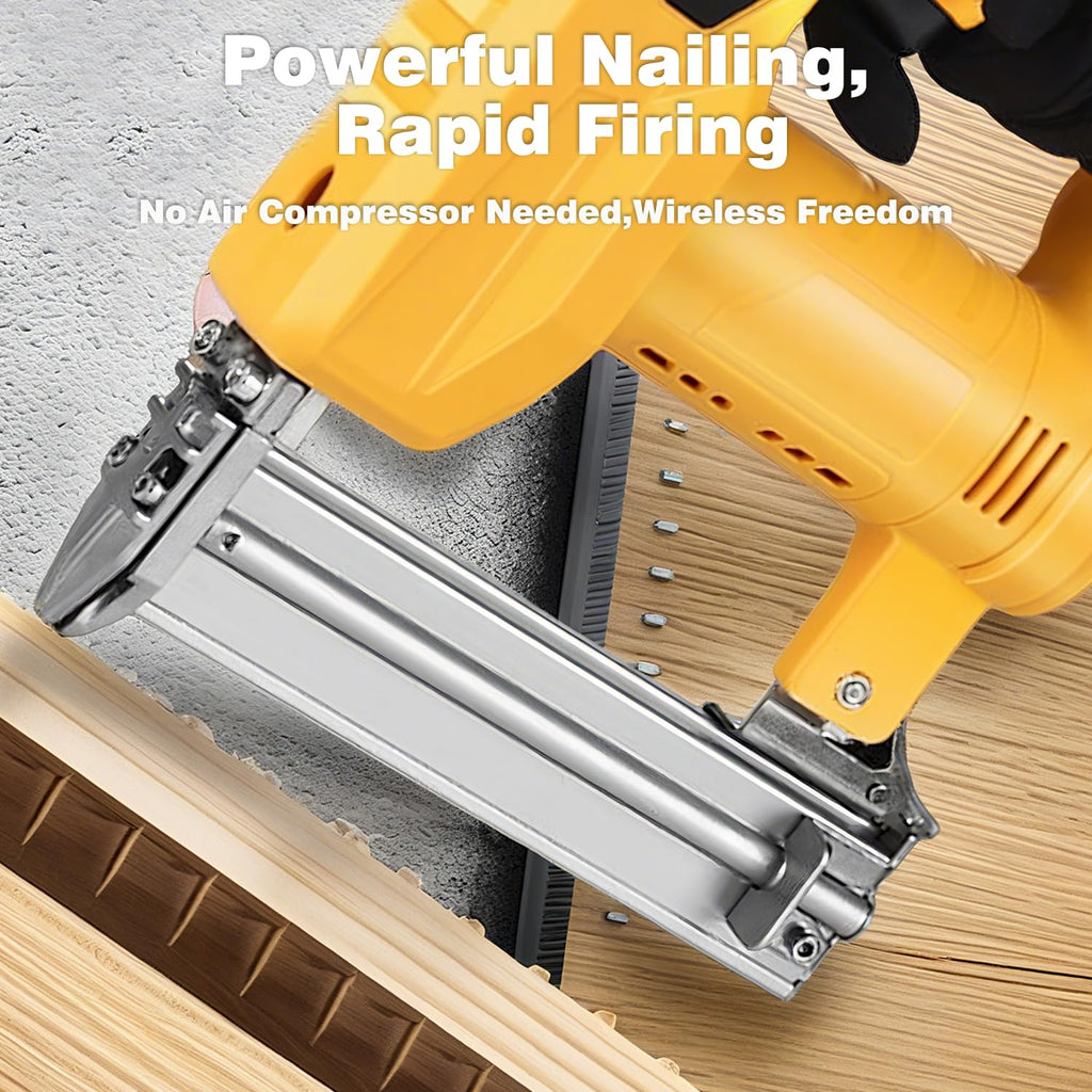 2 in 1 Cordless Brad Nailer 18 Gauge Electric Nail Gun L8572