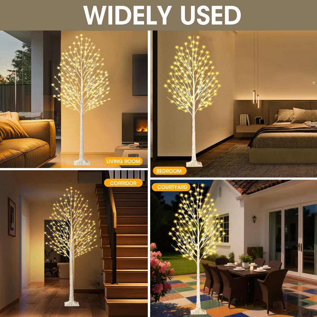 6FT Lighted Tree with 144 LED R71947