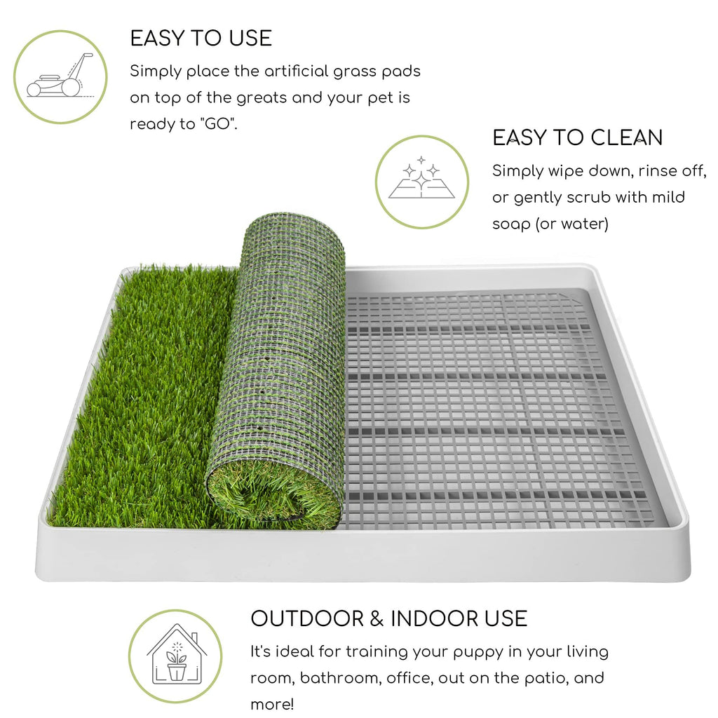 Dog Grass Pad with Tray R45638