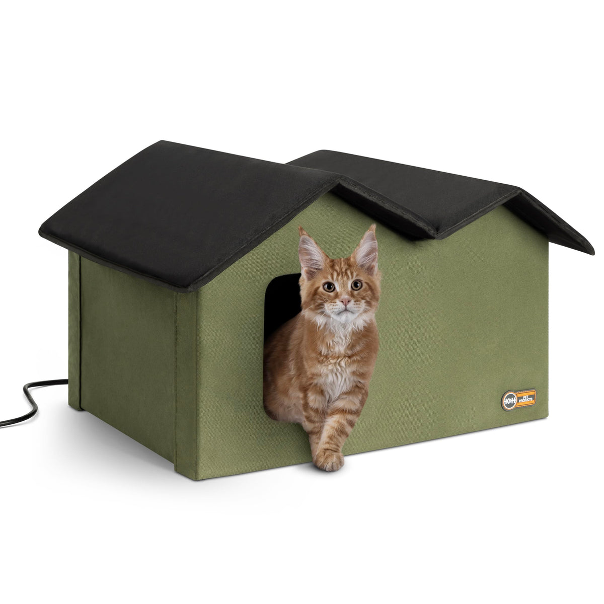 Heated Outdoor Cat House M7585