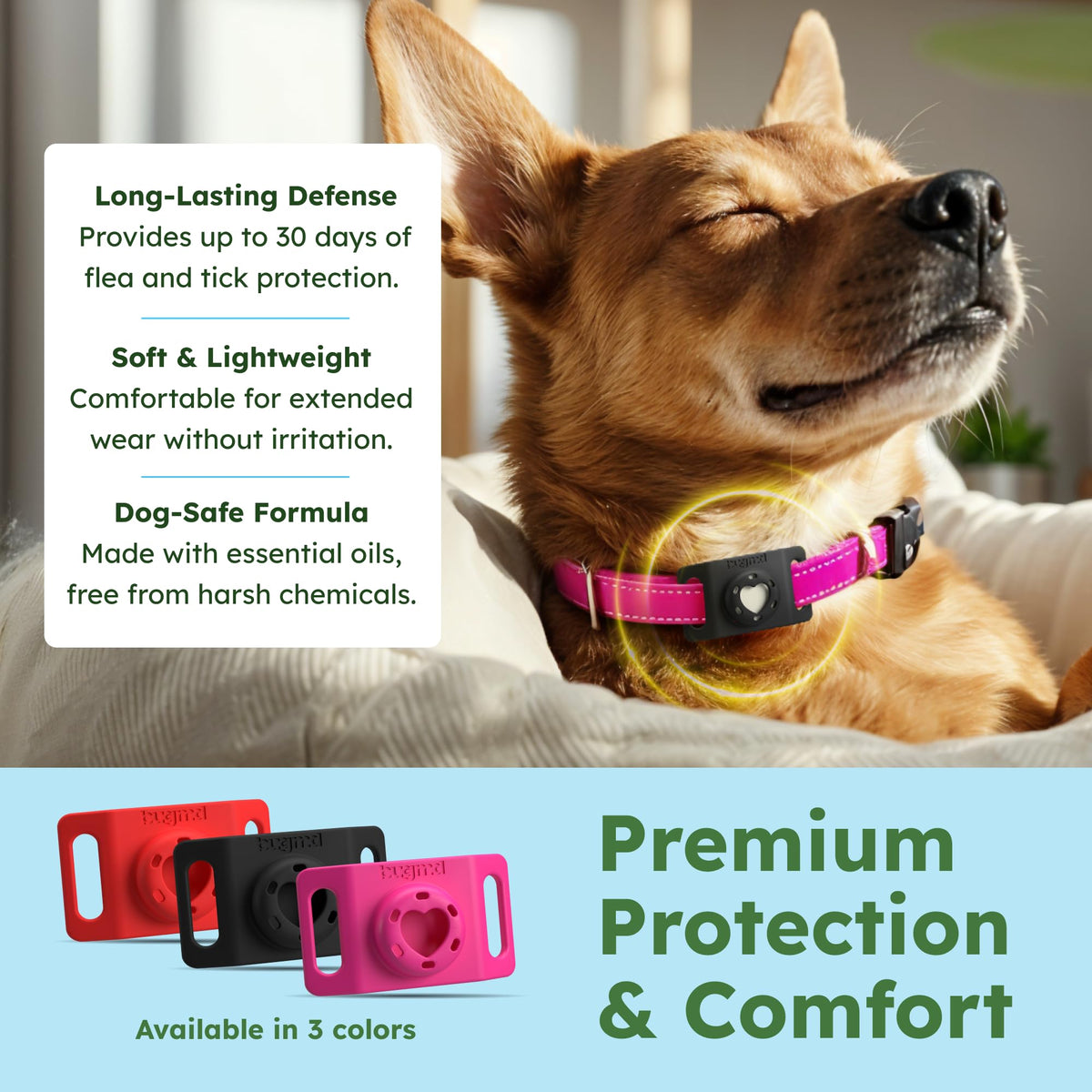 Flea and Tick Prevention Pendant for Dogs U422206