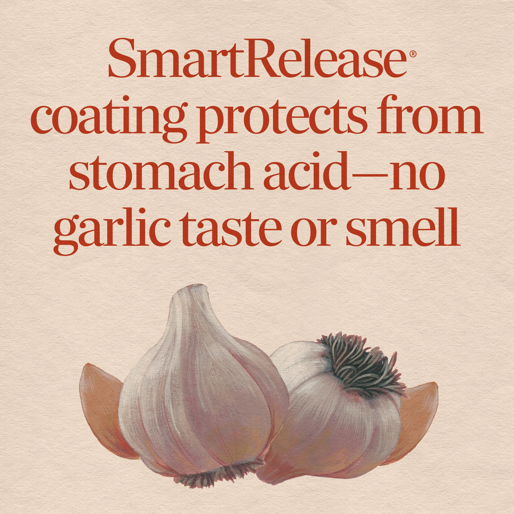 Odorless Garlic Tablets Vegan 180 ct A59772
