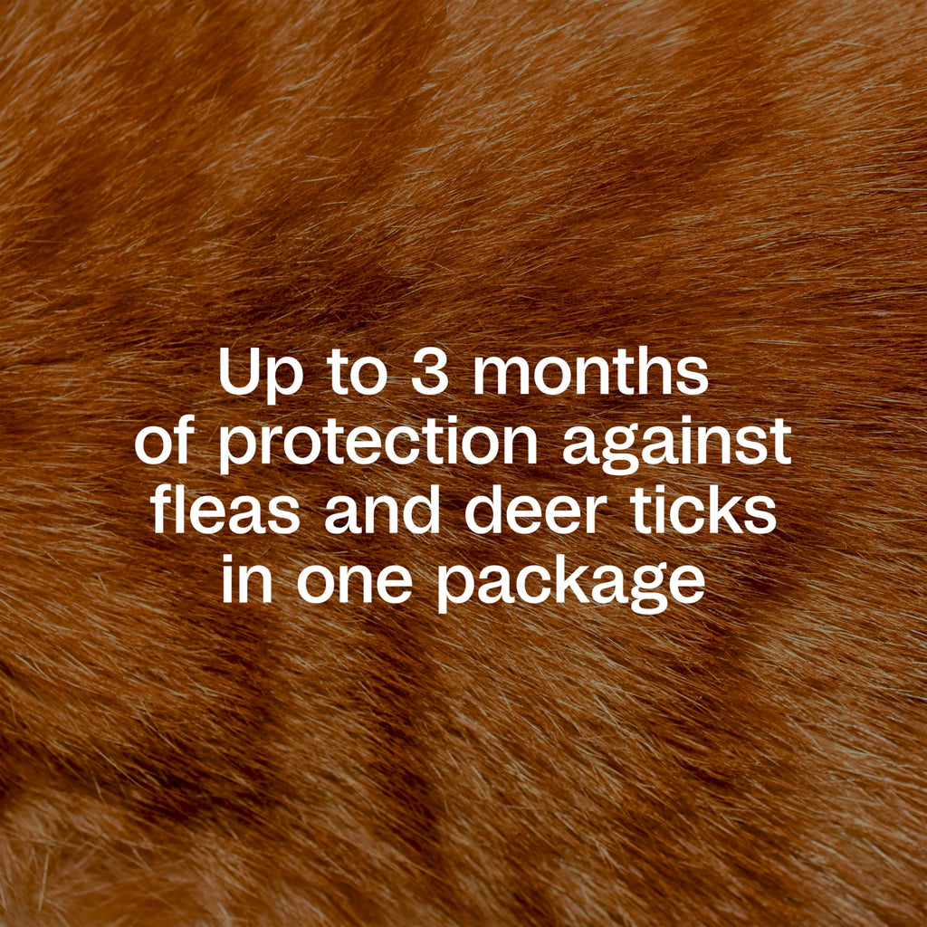 Flea and Tick Prevention Spot On for Cats 3 Pack O810130