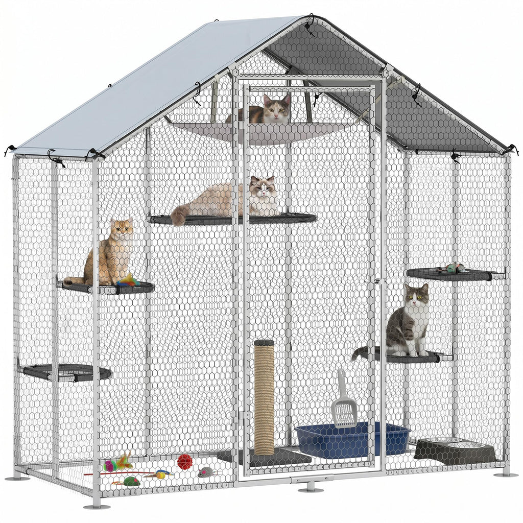 Large Outdoor Cat Enclosure P994